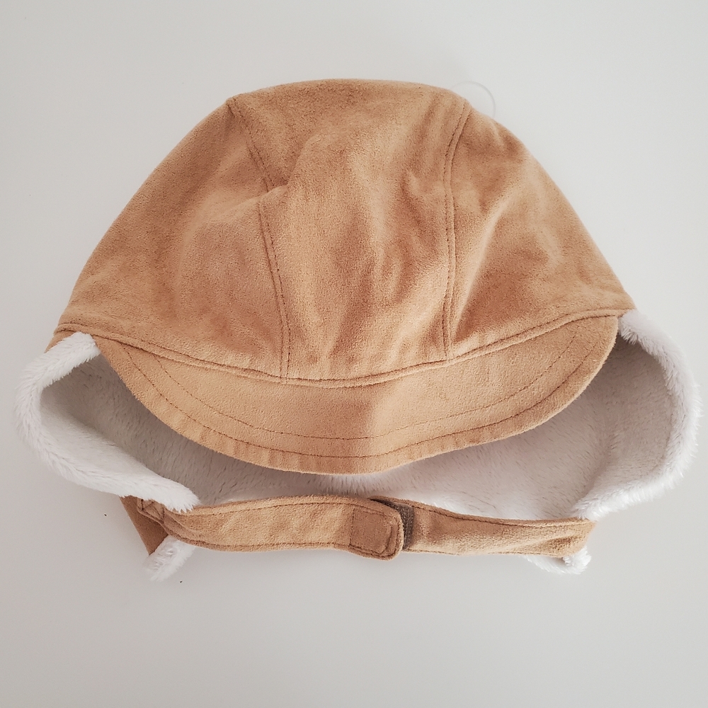 🆕️Baby Faux Suede Trapper Hat 18-24M